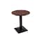 Holland Bar Stool Co 30" 217 Black Table, 24" dia. Top 21730BW24R - alternate 2